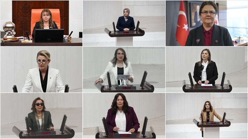 Kadın milletvekilleri "seçme ve seçilme hakkı kazanmalarını" değerlendirdi