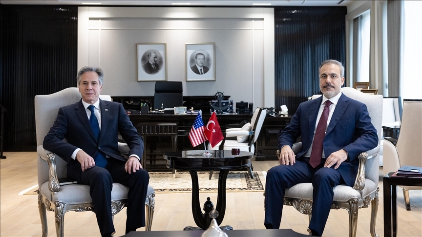 Fidan, Blinken ile bir araya geldi