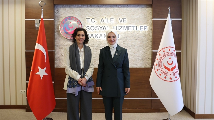 AB Komisyonu üyesi ile bir araya geldi