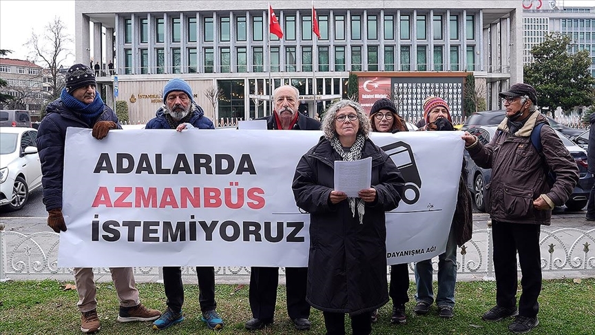 "Turizm yapılaşması" eylemi