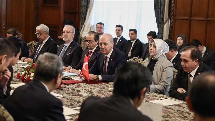 Meclisi Başkanı Nukaga ile görüştü
