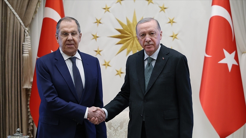 Lavrov'u kabul etti