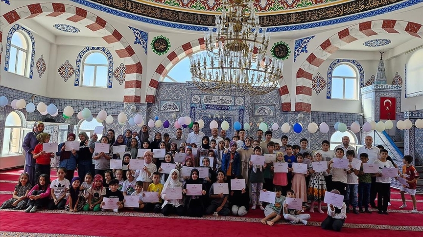 Kur’an Kurslarında Yaz Dönemi Sona Erdi