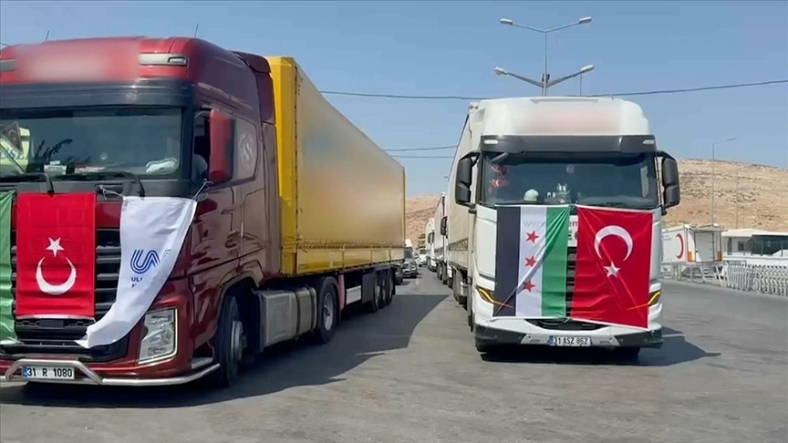 Türkiye-Suriye Kara Yolu Taşımacılığı 13 Yıl Sonra Yeniden Açıldı 