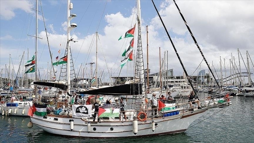 Küresel Sumud Filosu'na katılan Türk aktivistler, Gazze'ye uygulanan ablukayı kırmaya kararlı