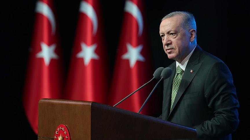 Cumhurbaşkanı Erdoğan, Ankara'nın başkent ilan edilişinin 102. yılını kutladı