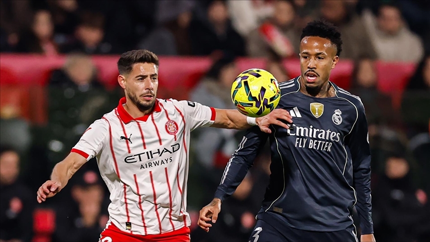 La Liga'da Girona ile 1-1 berabere kalan Real Madrid, liderliği Barcelona'ya kaptırdı