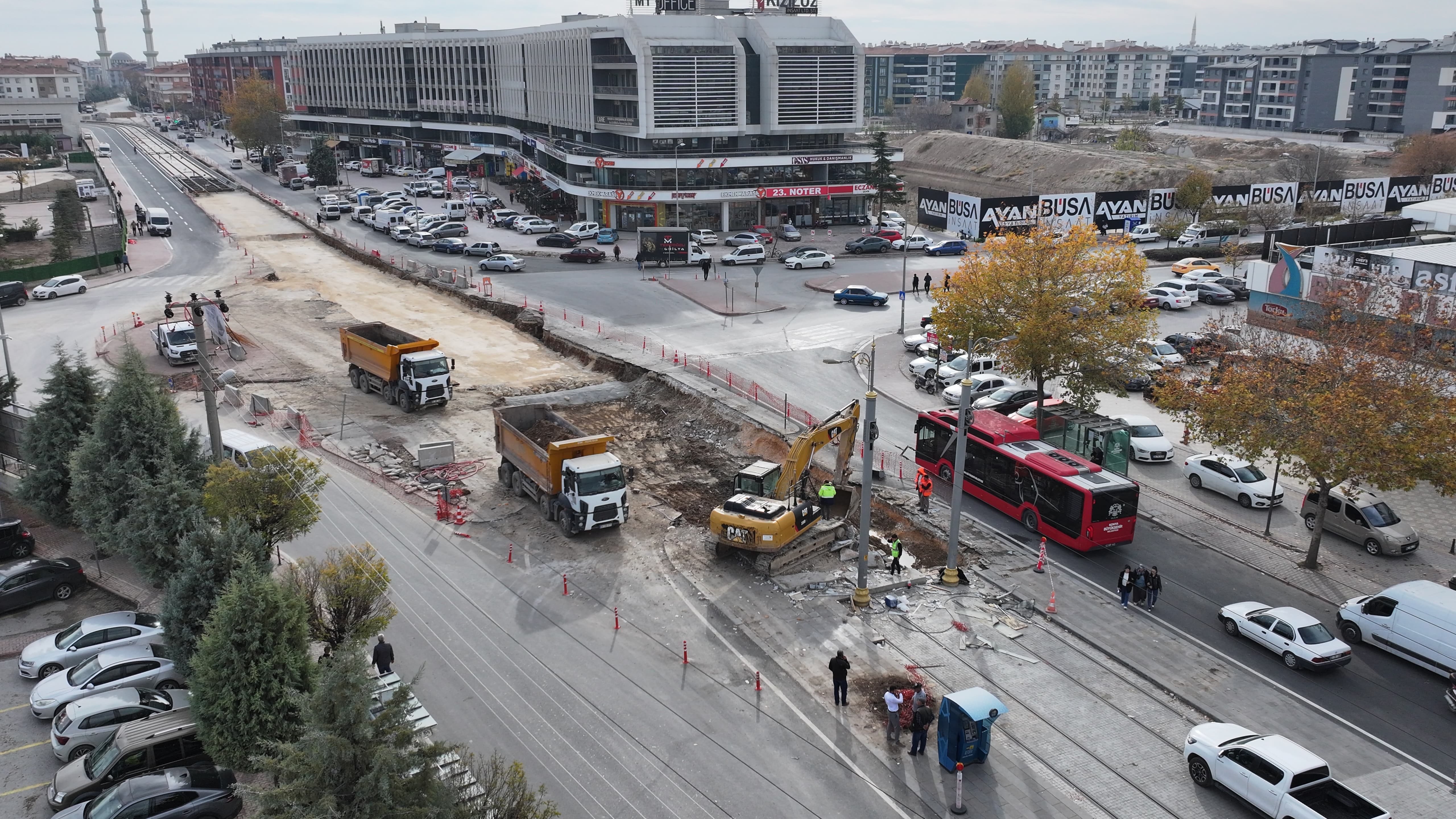 Başkan Altay, Adliye - Şehir Hastanesi raylı sistem bağlantısında çalışmaların sona yaklaştığını açıkladı