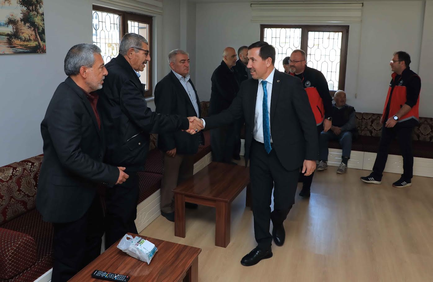 Karatay Belediye Başkanı Hasan Kılca emeklilerle bir araya geldi