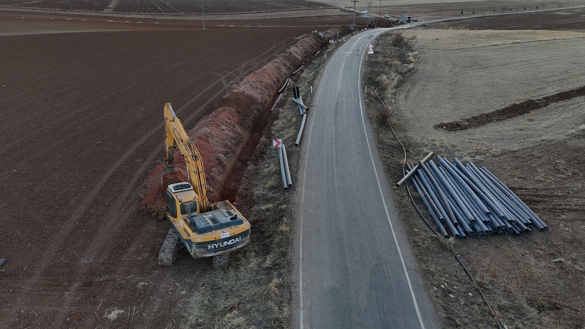 Konya Büyükşehir, Sarayönü’nün su altyapısını yeniliyor
