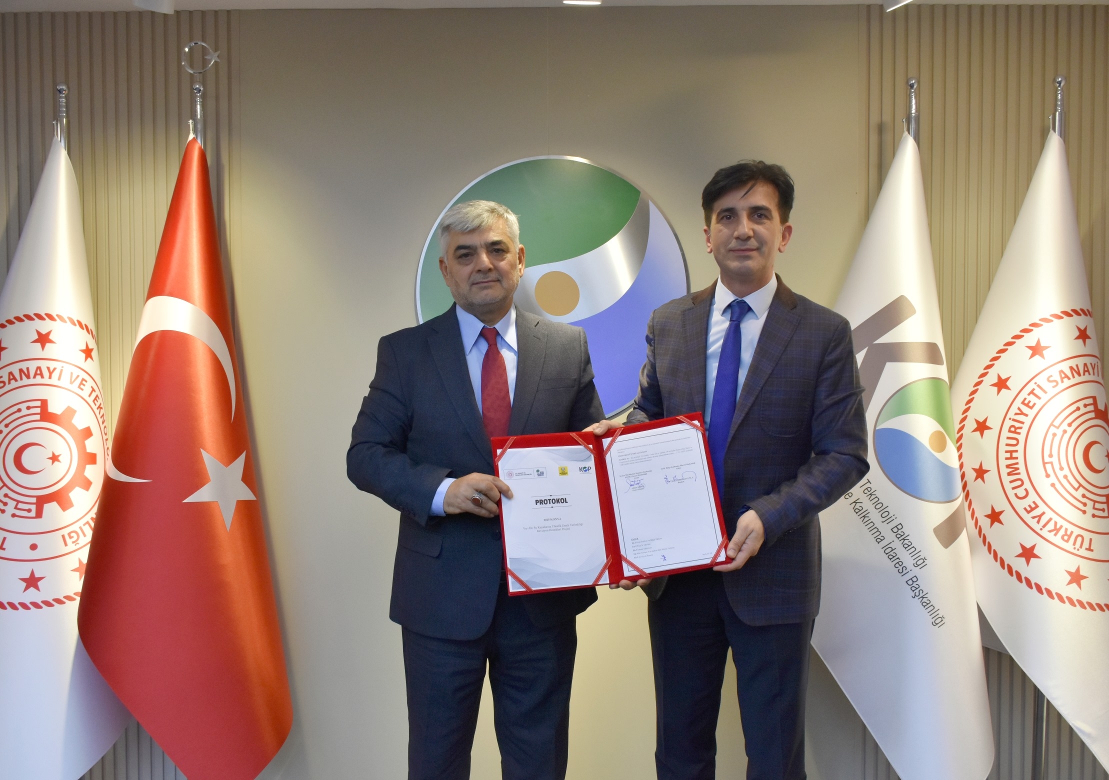 KOSKİ ve KOP arasında kuyularda enerji tasarrufu için iş birliği.