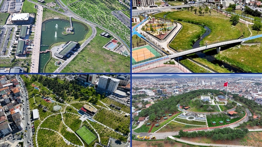 Bu yıl 15 millet bahçesi daha yeşil alan ve afet toplanma işleviyle şehirlerle buluştu