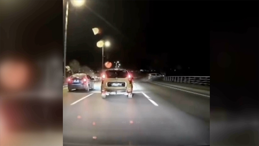 Karabük'te makas atan sürücü kazaya neden oldu