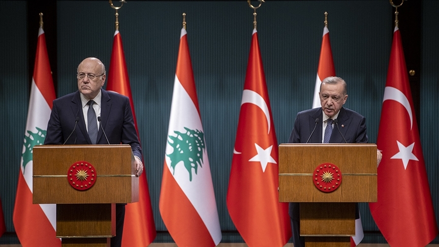 Erdoğan, Necip Mikati ile telefonda görüştü