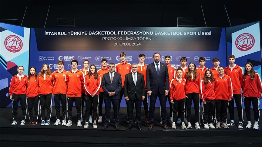 TBF Basketbol Spor Lisesi protokolü imzalandı