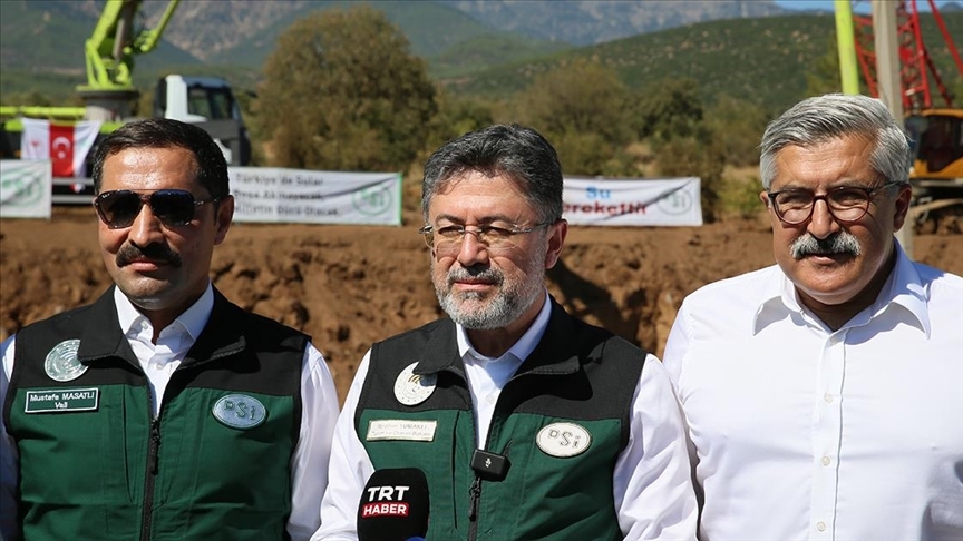 Deprem bölgesindeki 11 il için 46 milyar liralık su yatırımı