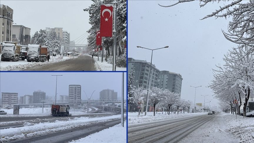 BAZI İLLERDE KAR ETKİLİ