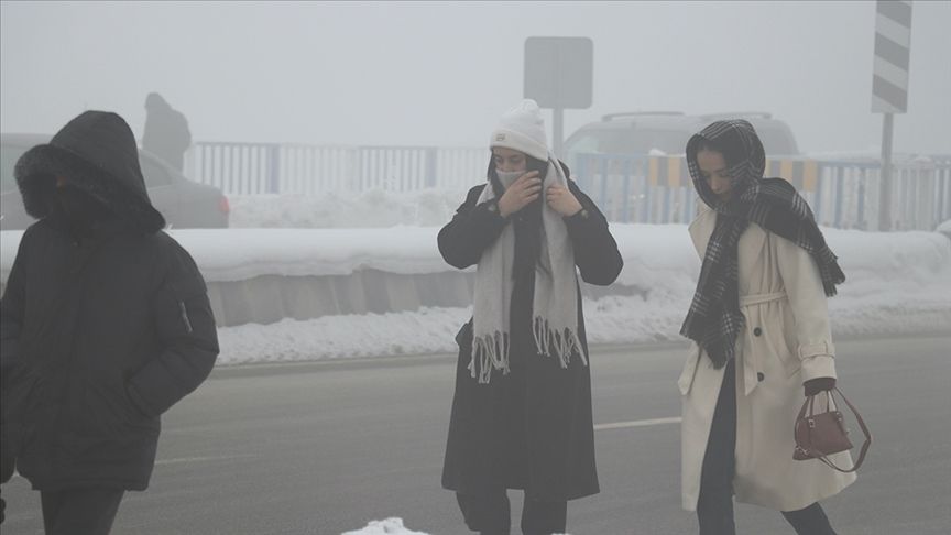 DÜN 70 İLDE HAVA SICAKLIĞI SIFIRIN ALTINA DÜŞTÜ
