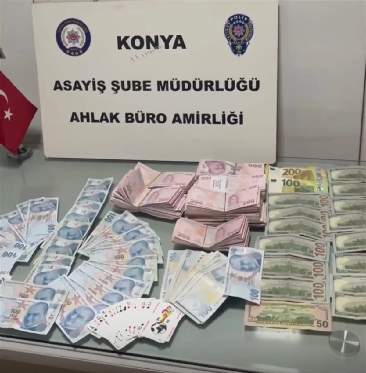 KONYA’DA KUMARA 220 BİN TL CEZA