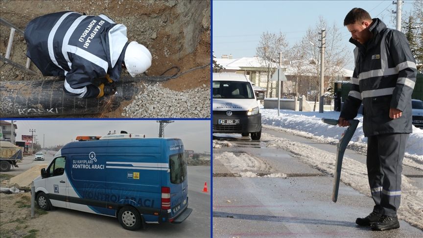 KONYA’DA SU KAYBI ÖNLENDİ