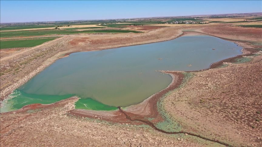 ŞANLIURFA’DA YAĞIŞLAR GÖLETE CAN SUYU OLDU