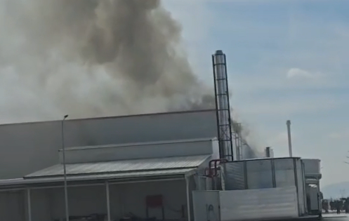 ORGANİZE SANAYİDE YANGIN