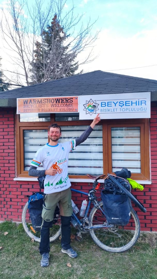 ÇİN’E PEDALLIYOR, HEDEFİ JAPONYA