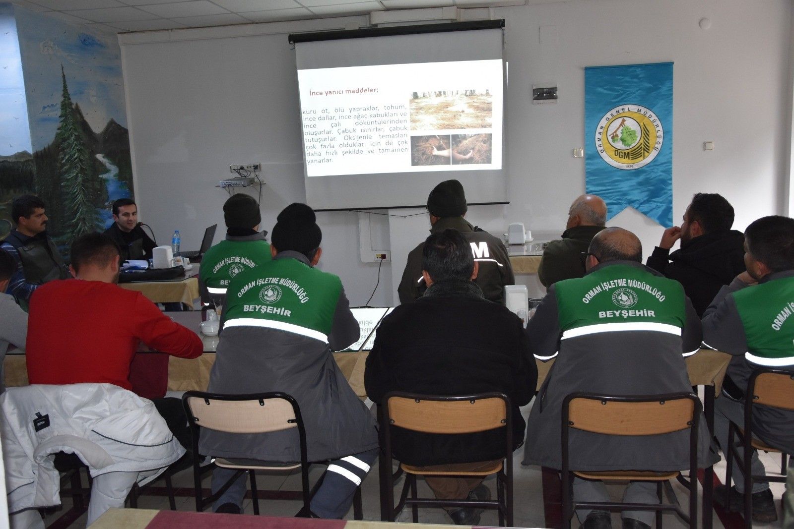 BEYŞEHİR’DE YANGIN EĞİTİMİ