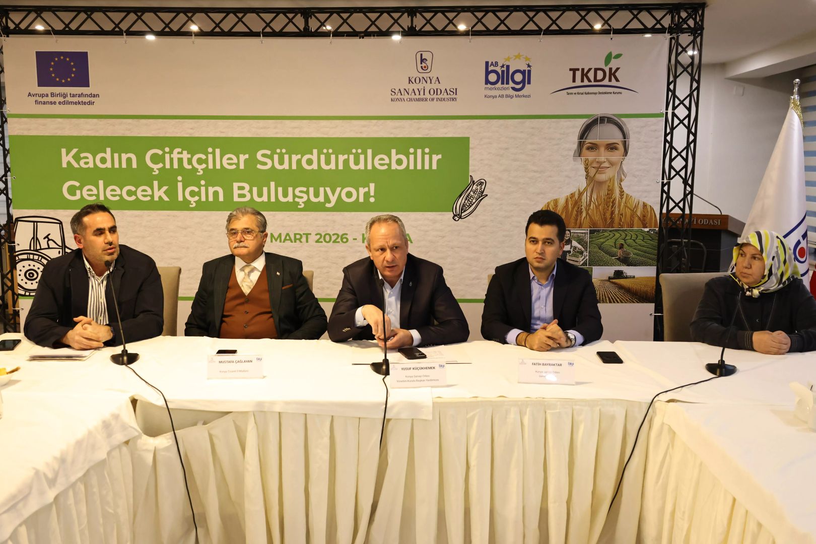 KSO İLE KADIN ÇİFTÇİLERE DESTEK