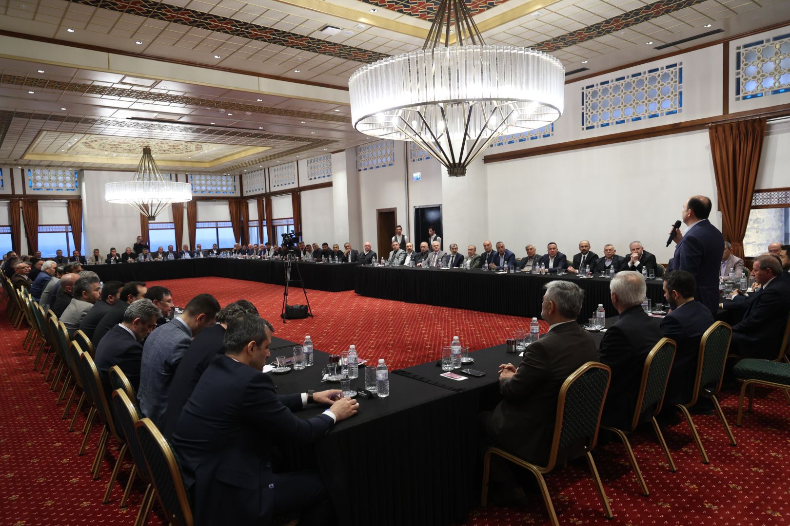 ALTAY ESNAF ODALARI BAŞKANLARIYLA BULUŞTU