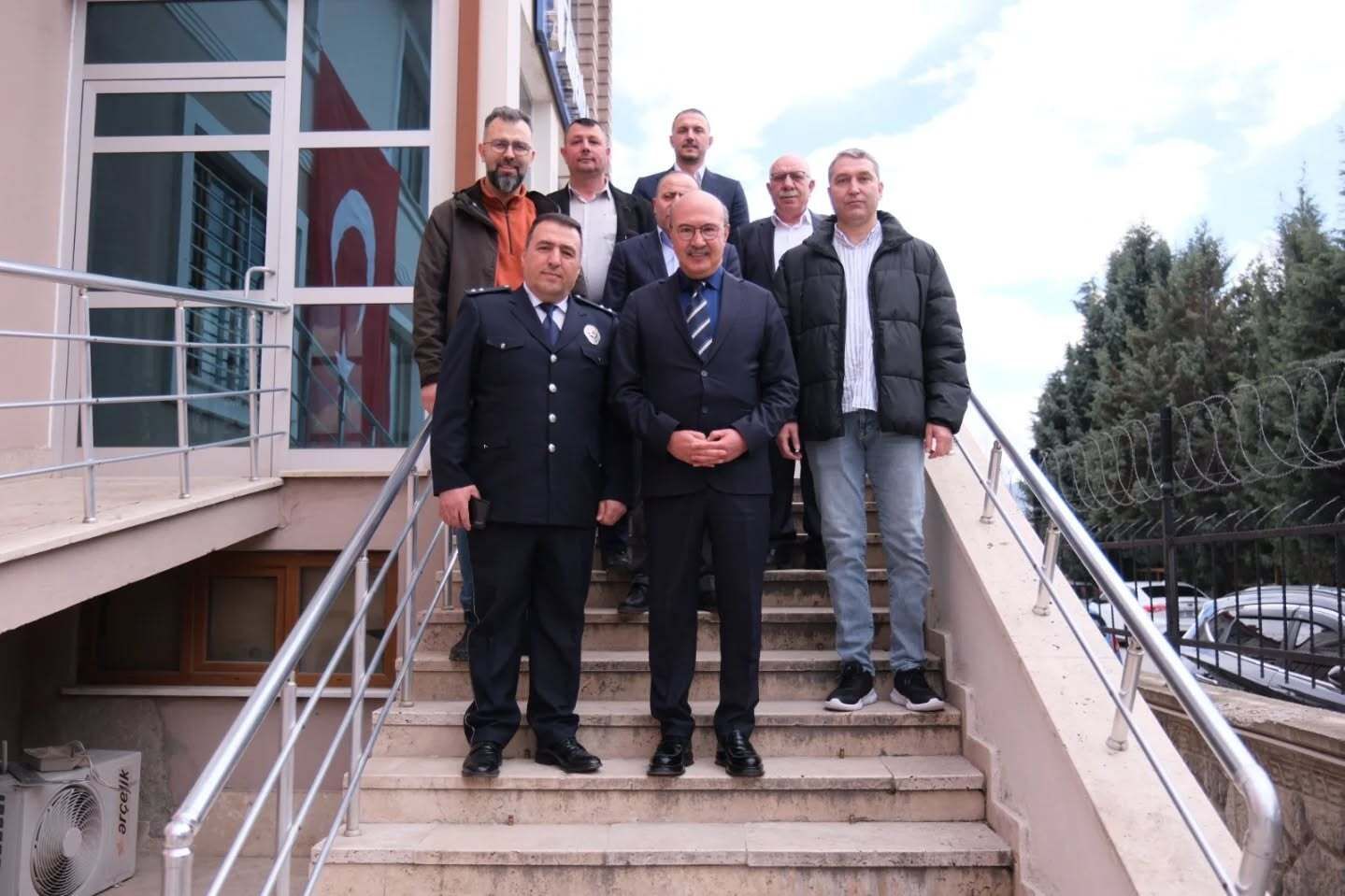 BELEDİYE BAŞKANI KÖKSAL’DAN POLİS TEŞKİLATINA ZİYARET