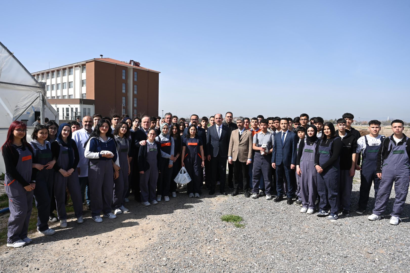 CELALEDDİN KARATAY TARIM LİSESİ’NE ZİYARET