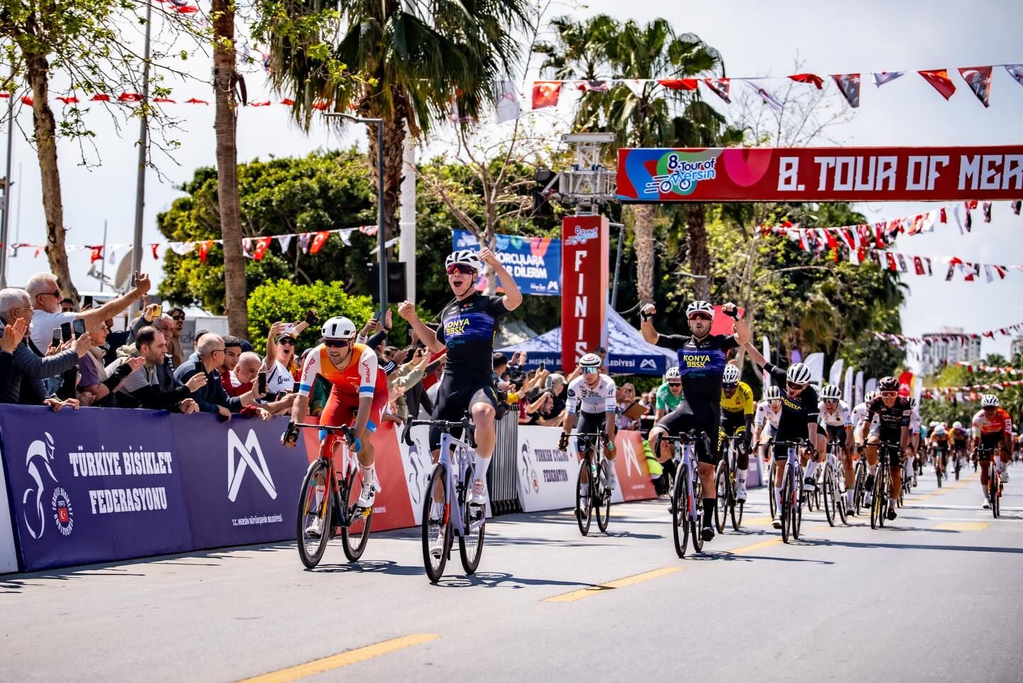 KONYA BÜYÜKŞEHİR BELEDİYESPOR MERSİN'DEN MADALYA İLE DÖNÜYOR
