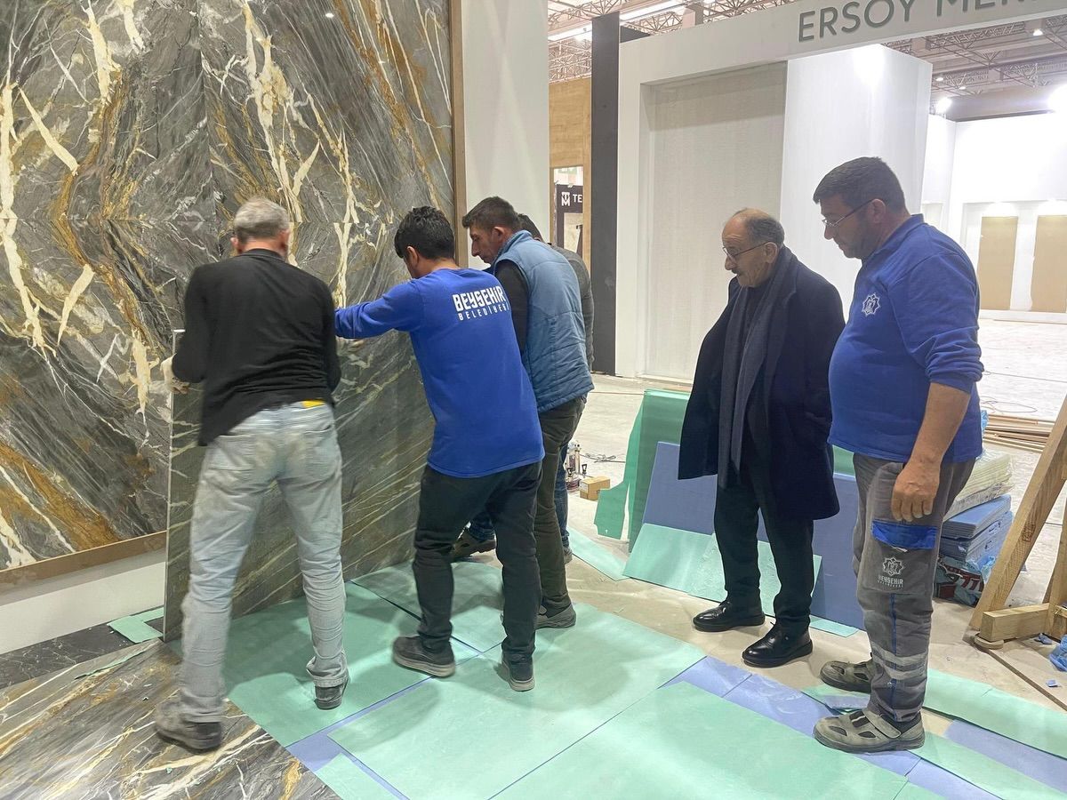 KONYA'NIN DOĞAL TAŞLARINI İZMİR FUARI’NDA