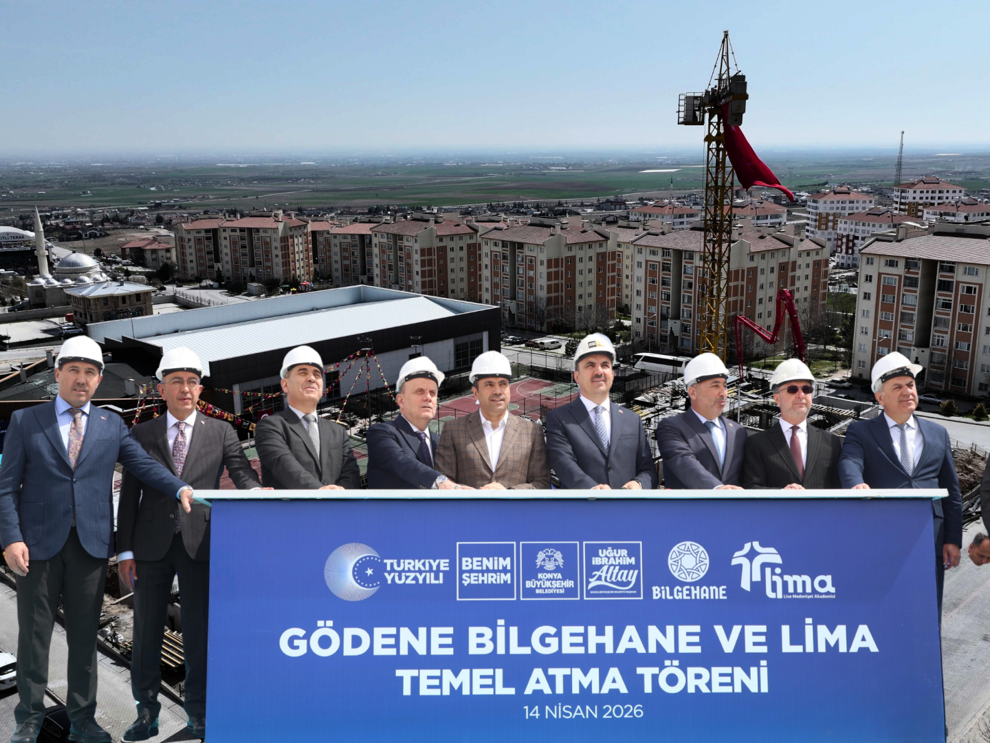 MERAM'DA EĞİTİM YATIRIMLARININ TEMELİ ATILDI