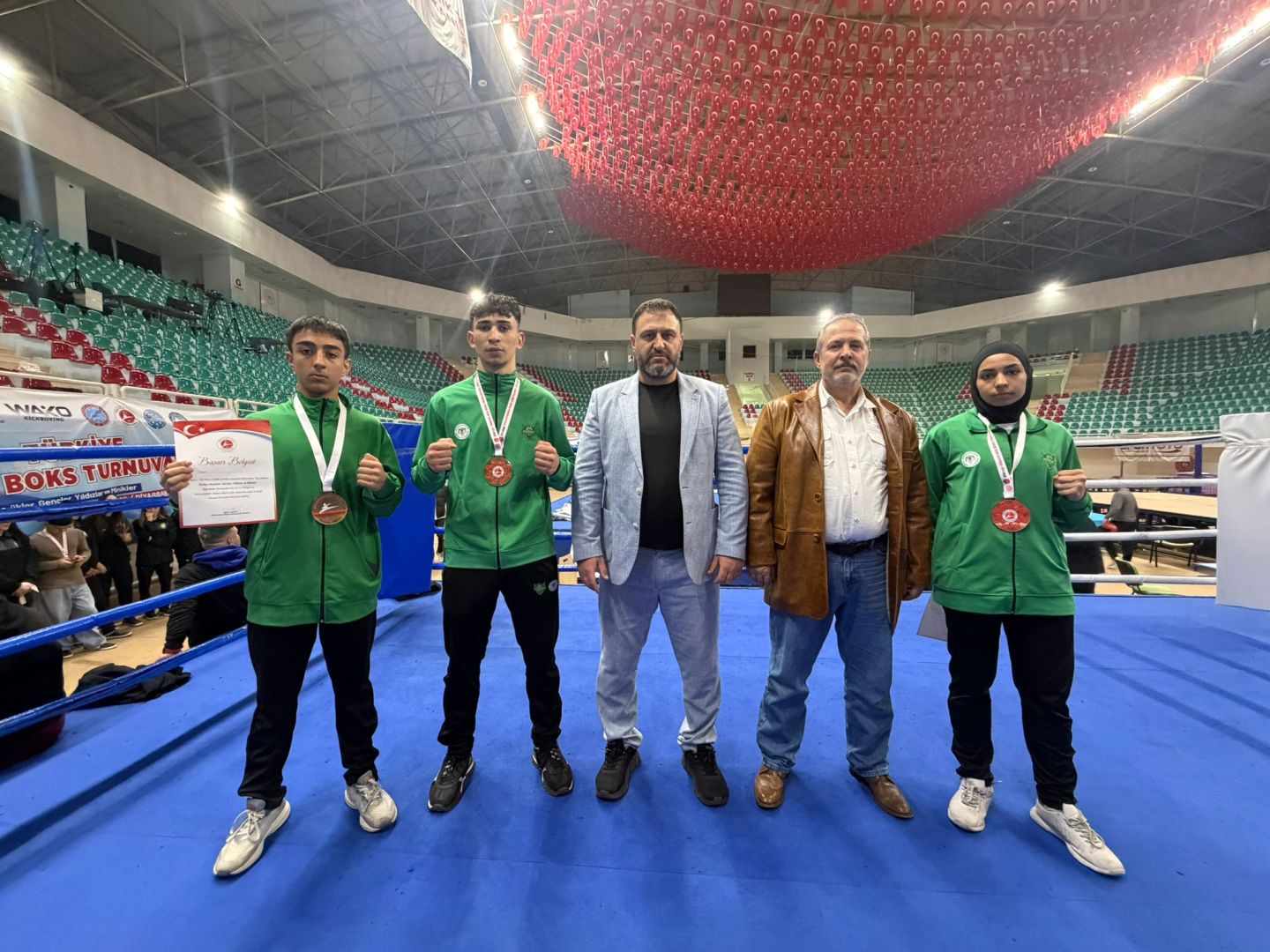 MERAM’IN GENÇ SPORCULARINDAN GURURLANDIRAN BAŞARI