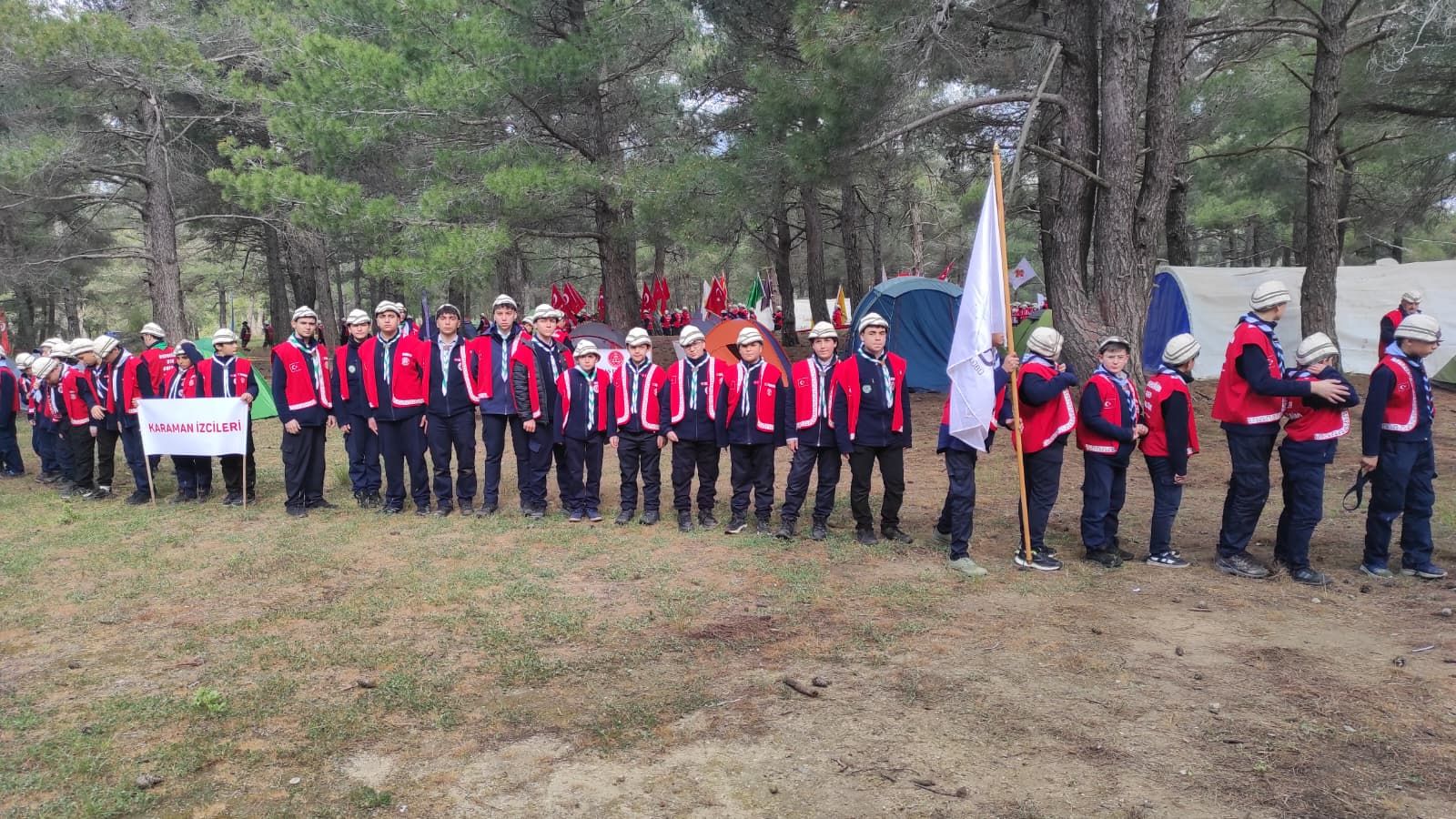 MERAMLI İZCİLER ÇANAKKALE RUHUNU YAŞATTI