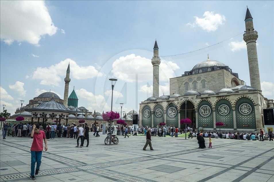 MEVLANA MEYDANI’NDA PROVA UÇUŞU