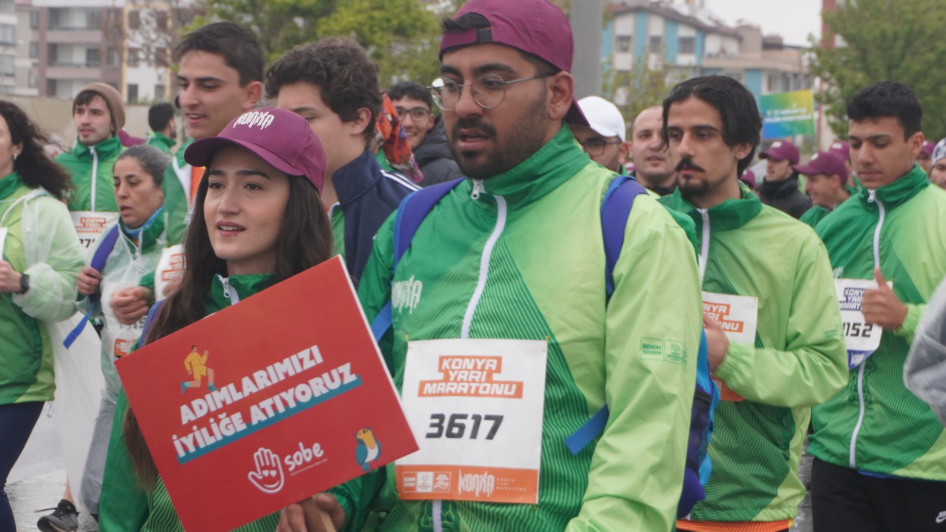 KONYA, SPOR VE FARKINDALIKLA DÜNYAYA MESAJ VERDİ