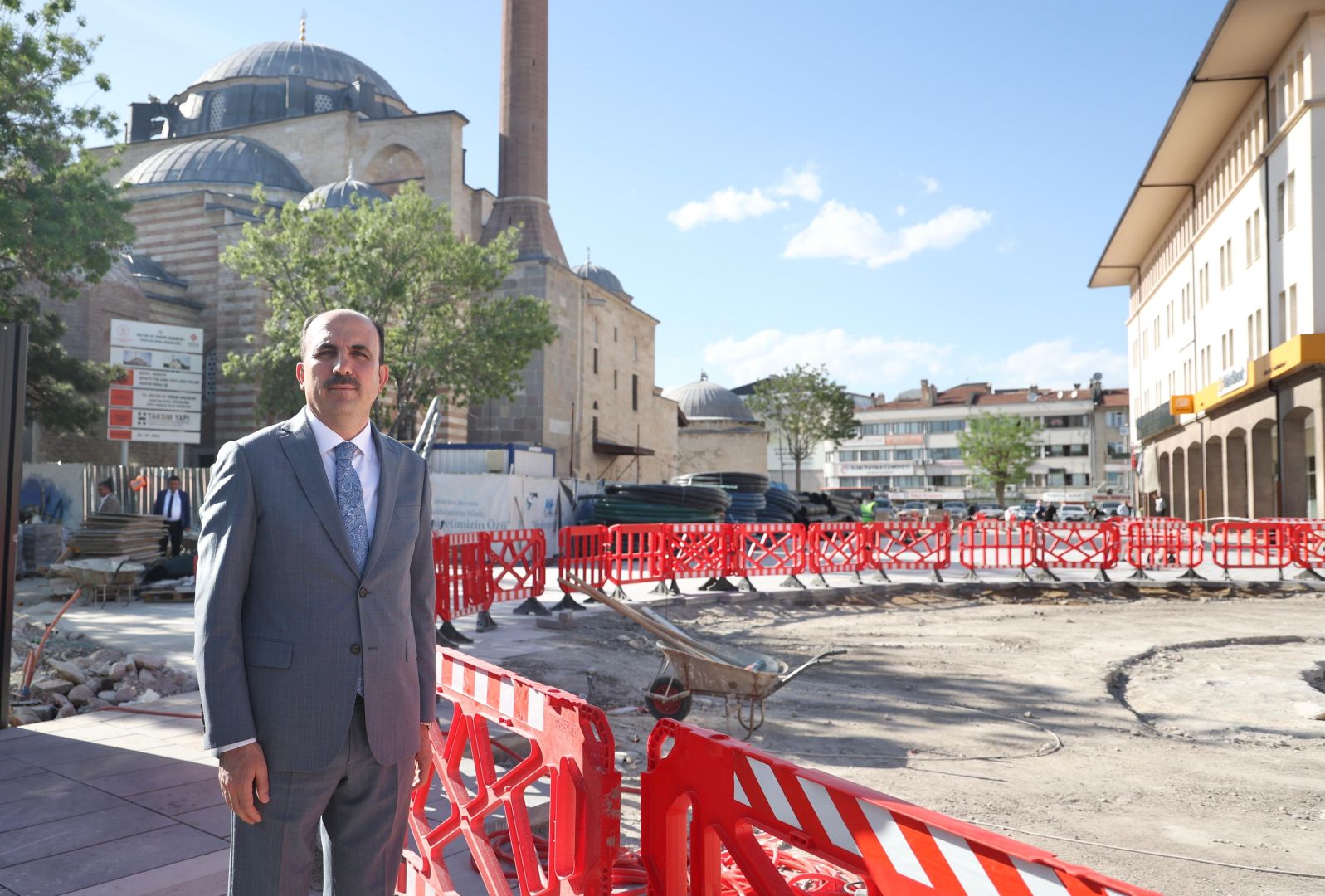 BAŞKAN ALTAY:TARİHİ AKSTA DAHA RAHAT YÜRÜNEBİLECEK