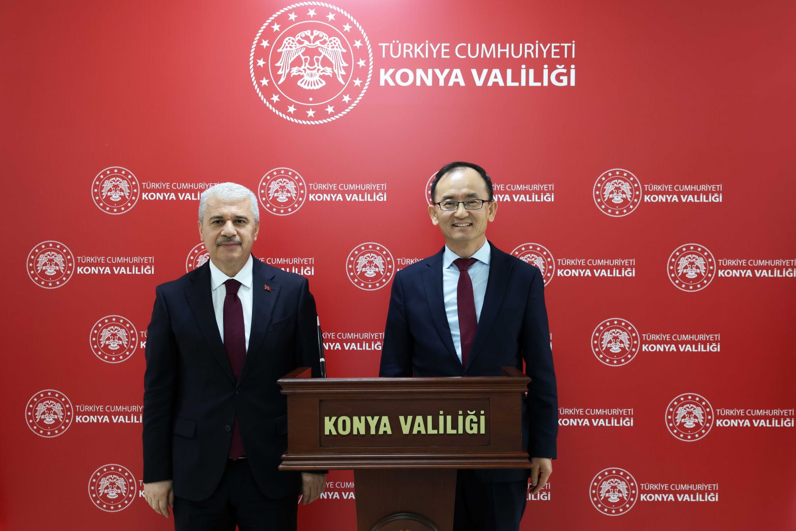 ÇİN BÜYÜKELÇİSİ KONYA’DA