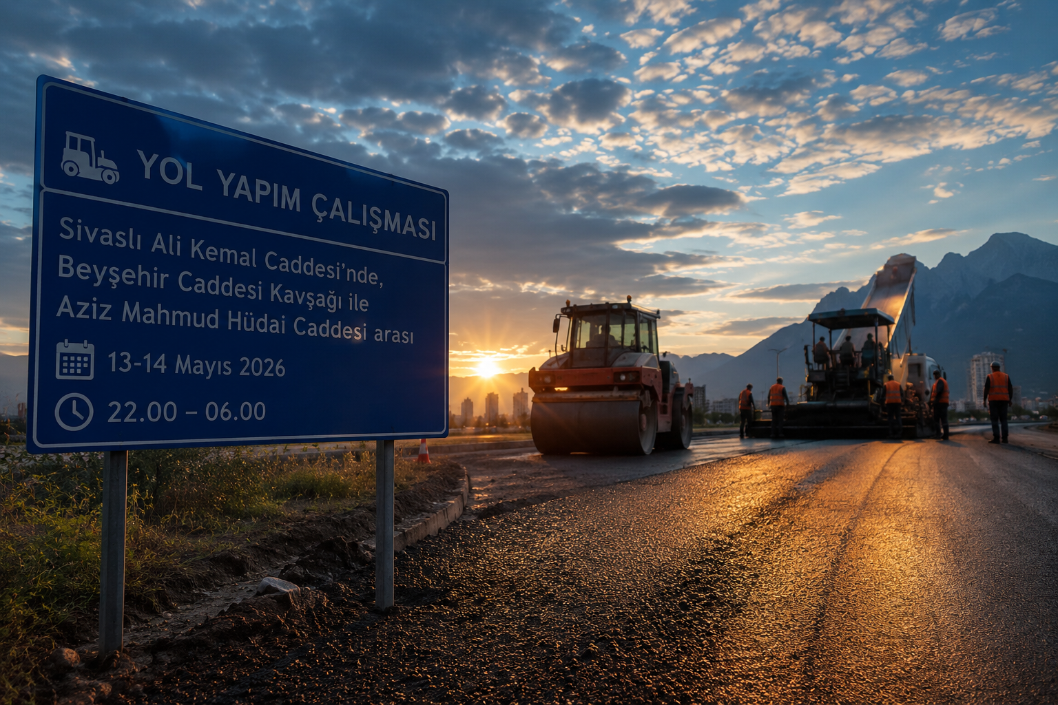 DİKKAT! BU YOLLARDA ÇALIŞMA VAR