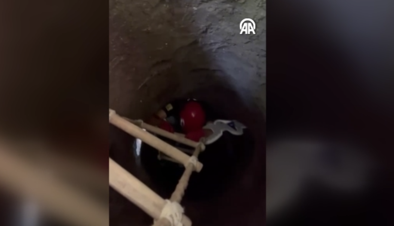 EREĞLİ'DE SU KUYUSUNA VATANDAŞI İTFAYE EKİPLERİ KURTARDI