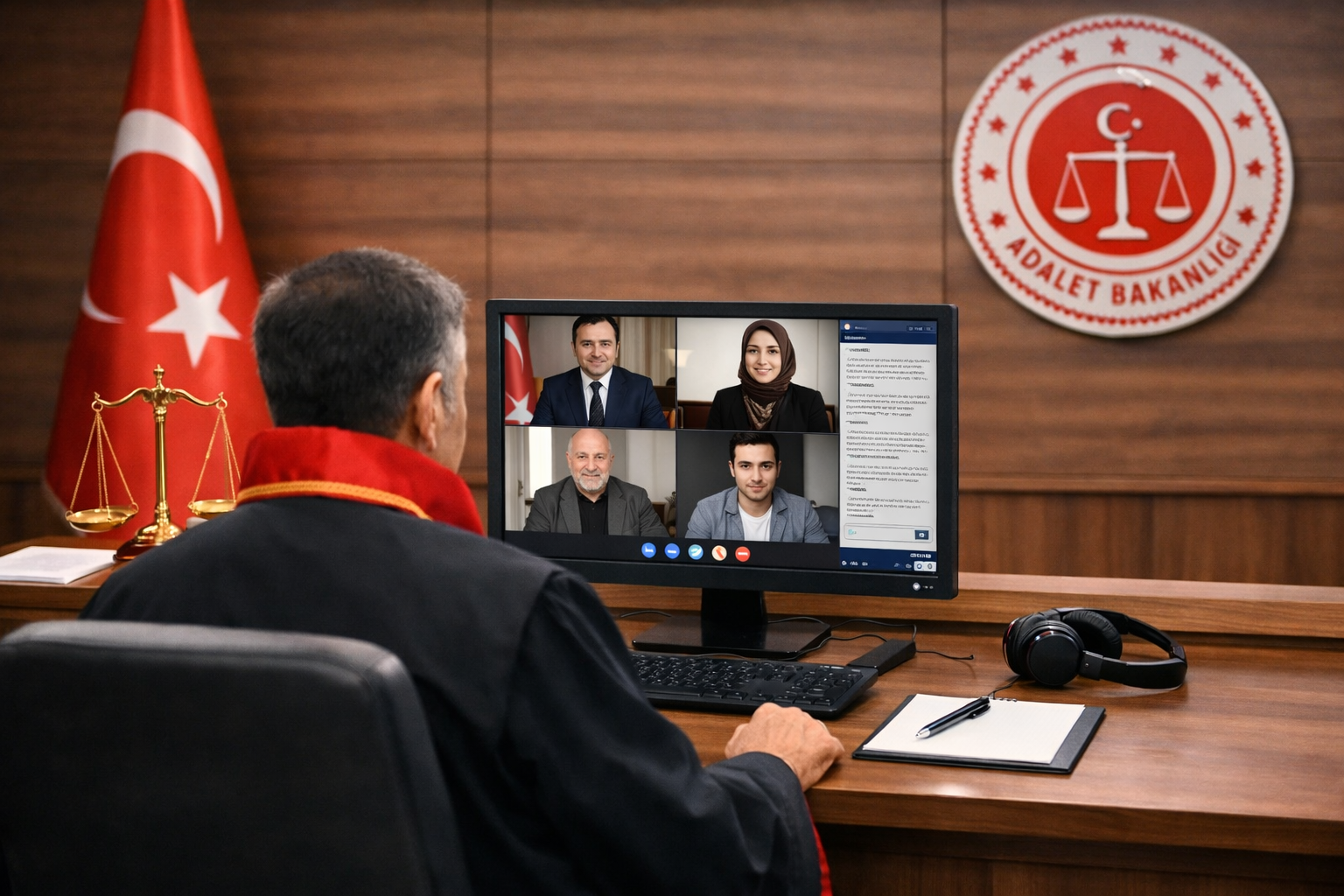 YENİ ADALET SİSTEMİ: E-DURUŞMA