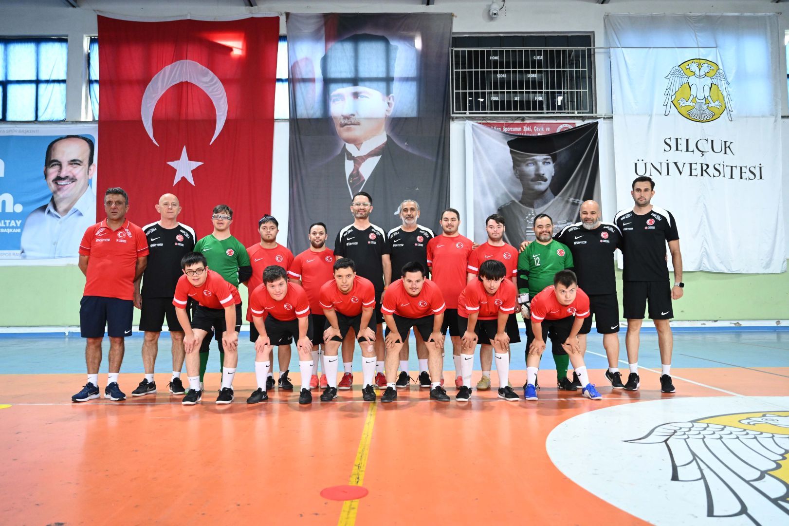 DOWN SENDROMLULAR FUTSAL MİLLİ TAKIMI KONYA’DA KAMPI TAMAMLADI  
