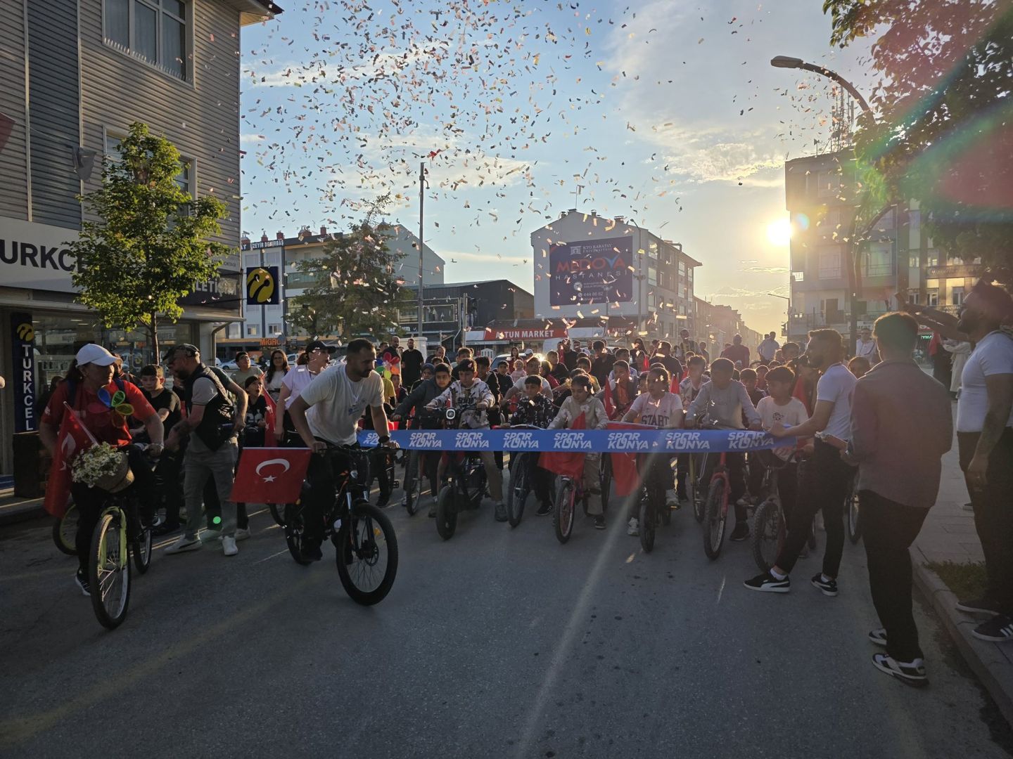 KULU'DAN BİSİKLET ETKİNLİĞİNE YOĞUN KATILIM