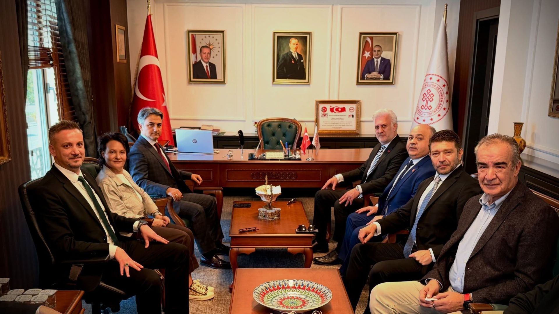 TAMER KARADAĞLI’DAN KONYA KÜLTÜR VE TURİZM MÜDÜRLÜĞÜ’NE ZİYARET